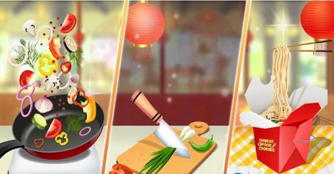 中国美食制作游戏安卓中文版（Chinese Food Maker Chef Games） v0.1 screenshot 1