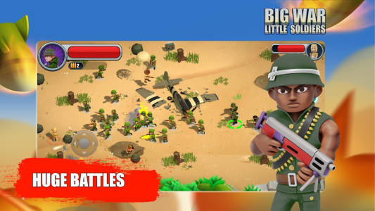 大战小兵游戏安卓版（Big War Little Soldiers） v1.01 screenshot 2