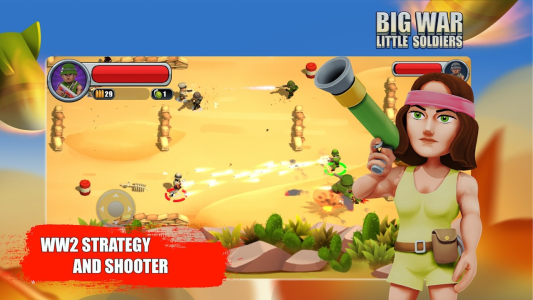 大战小兵游戏安卓版（Big War Little Soldiers） v1.01 screenshot 3