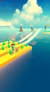 天空自行车手游戏安卓版（Sky Bikers） v1.0.2 screenshot 2