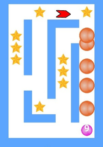 滑球集星迷宫游戏安卓版下载（Swipe Action Ball） v1.9 screenshot 2