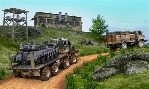 陆军卡车驾驶3D游戏中文手机版（Army truck）