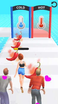 抖音辣椒女孩小游戏最新下载（Hot Run 3D） v0.1 screenshot 2