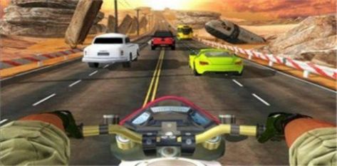 公路自行车游戏安卓官方版（Bike Highway Rider） v1.2 screenshot 2