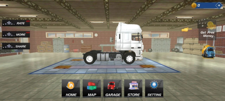 危险卡车驾驶游戏安卓版（Dangerous Truck Driving） v0.3 screenshot 1