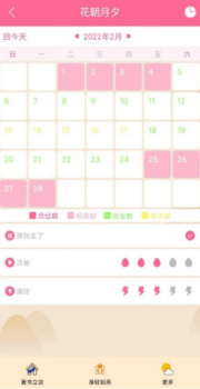 花朝月夕经期记录app官方版 v1.0 screenshot 3