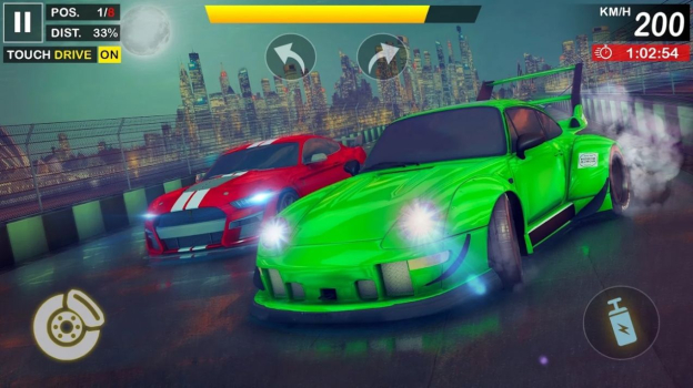 疯狂汽车离线赛车游戏安卓版（Crazy Car Offline Racing Games） v1.1 screenshot 4