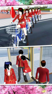 赛博樱花校园游戏安卓版 v1.0 screenshot 1