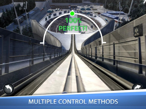 跳台滑雪大冒险游戏安卓中文版（Ski Jumping Pro） v1.9.9 screenshot 1