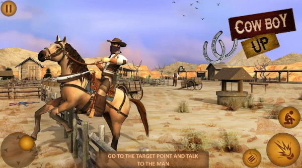 西部枪手牛仔游戏安卓版下载（Western Gunfighter Cowboy Game）