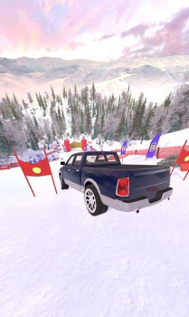 汽车冬季运动赛游戏安卓版下载（Car Winter Sports） v0.2 screenshot 1