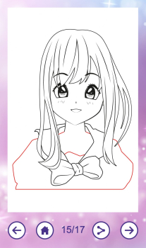 学画画动漫绘画app官方版（How To Draw Anime） v1.3 screenshot 5