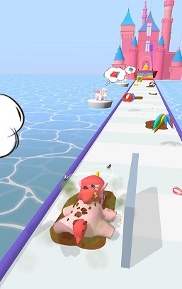 独角兽装扮跑游戏安卓版下载（Unicorn Run 3D）