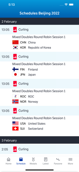 Olympics北京奥林匹克运动会app官方最新版