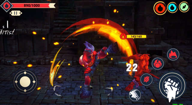 恶魔格斗家游戏安卓版（Demon Brawler） v1.0 screenshot 3