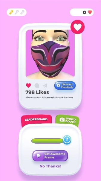 3D面罩设计游戏安卓版下载（3D Mask Design）