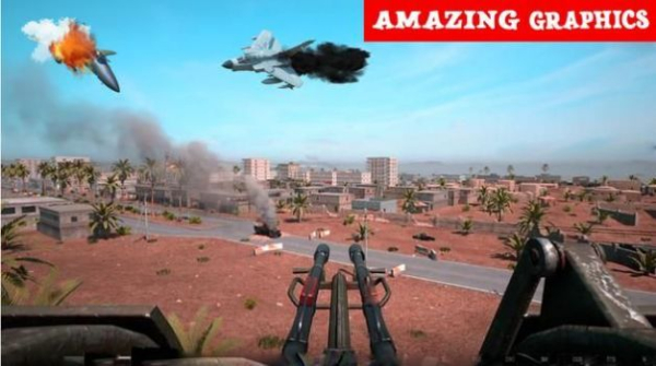 军队导弹发射器游戏官方安卓版（Anti Aircraft Attack Jet War）