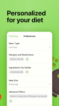 Mealime Meal Plans & Recipes app download for android v4.17.7 screenshot 4