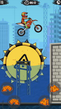 Moto X3M Bike Race Game mod apk unlimited money download v1.20.6 screenshot 1