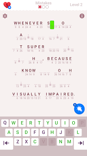 Cryptogram Letters and Numbers apk downloadͼƬ1