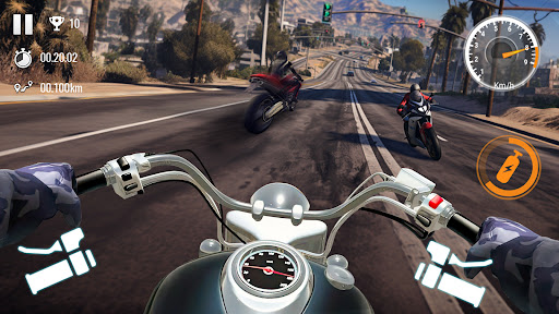 Traffic Bike Driving Simulator hack mod apk download v1.2.4 screenshot 3