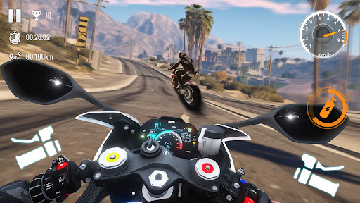 Traffic Bike Driving Simulator hack mod apk download v1.2.4 screenshot 2