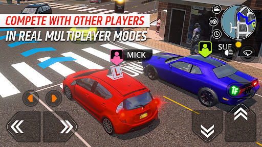 Car Driving School Simulator mod apk all cars unlocked v3.21.2 screenshot 1