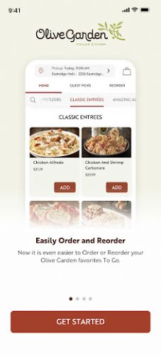 Olive Garden Italian Kitchen App Download Free