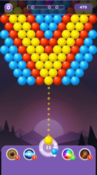 Bubble Shooter Rainbow Mod Apk Latest Version v2.69 screenshot 1