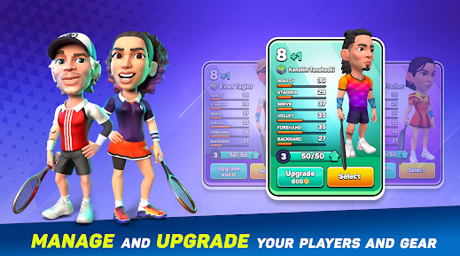 Mini Tennis Perfect Smash Mod Apk Latest Version  v1.5.0 screenshot 5