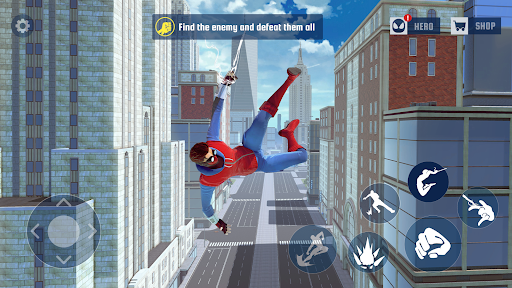 Spider Fighting Hero Game mod apk download v2.1.1 screenshot 2