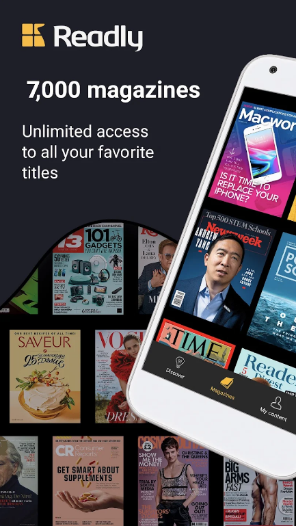 Readly Magazines Newspapers App Free Download