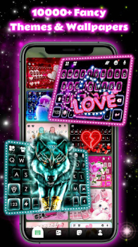 Neon Love Theme app free download v8.8.1_0927 screenshot 3