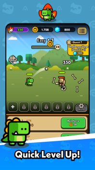 Hero Dino Idle RPG Mod Apk Latest Version v1.2.3 screenshot 2