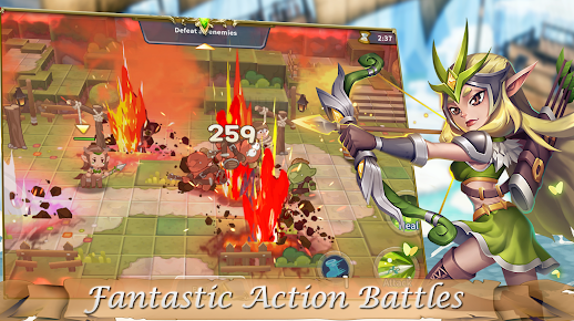 Monster Knights Action RPG Apk Download for Android v1.0.4 screenshot 1