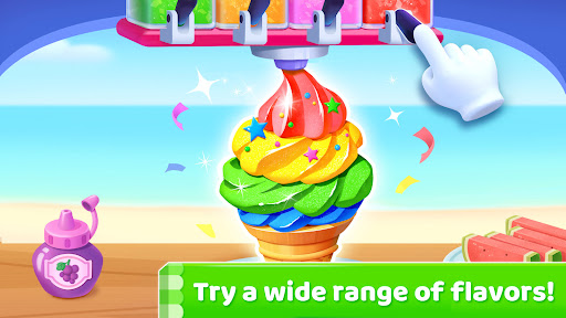 Little Panda＇s Ice Cream Game mod apk download v9.75.00.02 screenshot 4