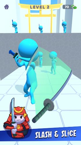 Sword Play Ninja Slice Runner mod apk unlimited moneyͼƬ1