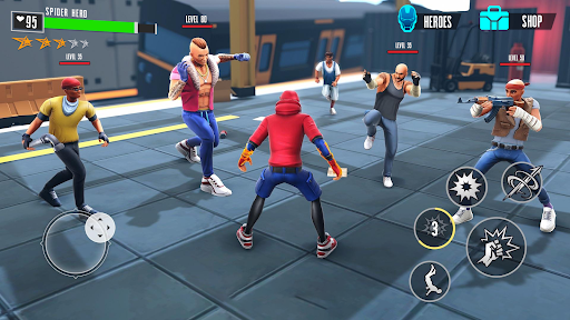 Spider Hero Fighter game mod apk download