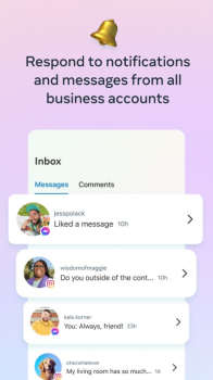 Meta Business Suite app free download for android v427.1.0.40.114 screenshot 3