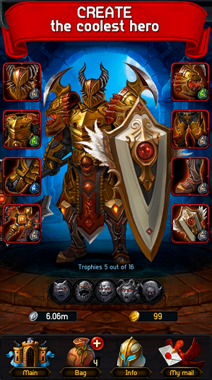 Godlands RPG Fight for Thron Apk Download for Android