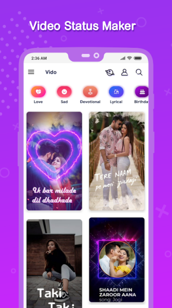 Vido Video Status Maker Mod Apk Download Latest Version