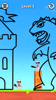 Draw Hero 3D mod apk download for android v0.2.27 screenshot 1