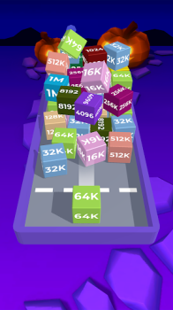 Chain Cube 2048 3D Merge Game mod apk download v1.71.02 screenshot 2