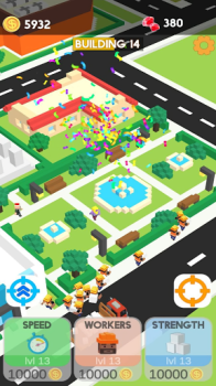 Idle City Builder mod apk unlimited money and gems v1.0.46 screenshot 2