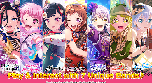 BanG Dream Girls Band Party Apk Download Latest Version