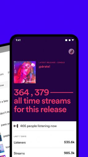 Spotify for Artists app download latest version