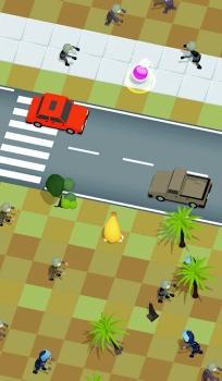 Crossing Road Plant Fight Zom apk Download v1.0 screenshot 1