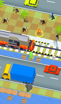 Crossing Road Plant Fight Zom apk Download v1.0 screenshot 2