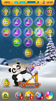 Panda Fruit Bubble Pop Shoot apk Download v1.0.0 screenshot 1