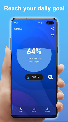 WaterBy Water Drink Reminder app free download